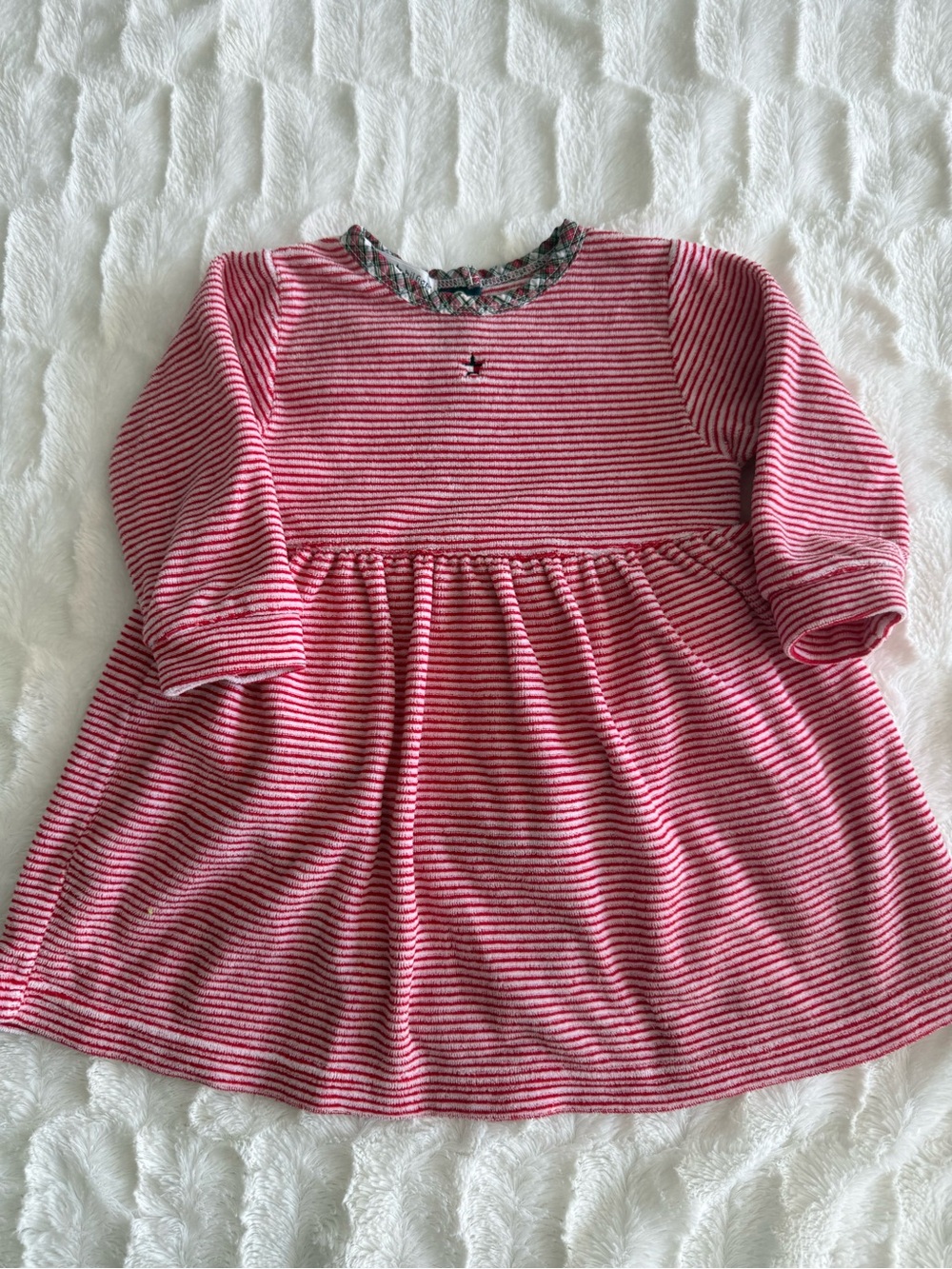 Tommy Hilfiger Baby Girl Long-Sleeve Holiday Dress